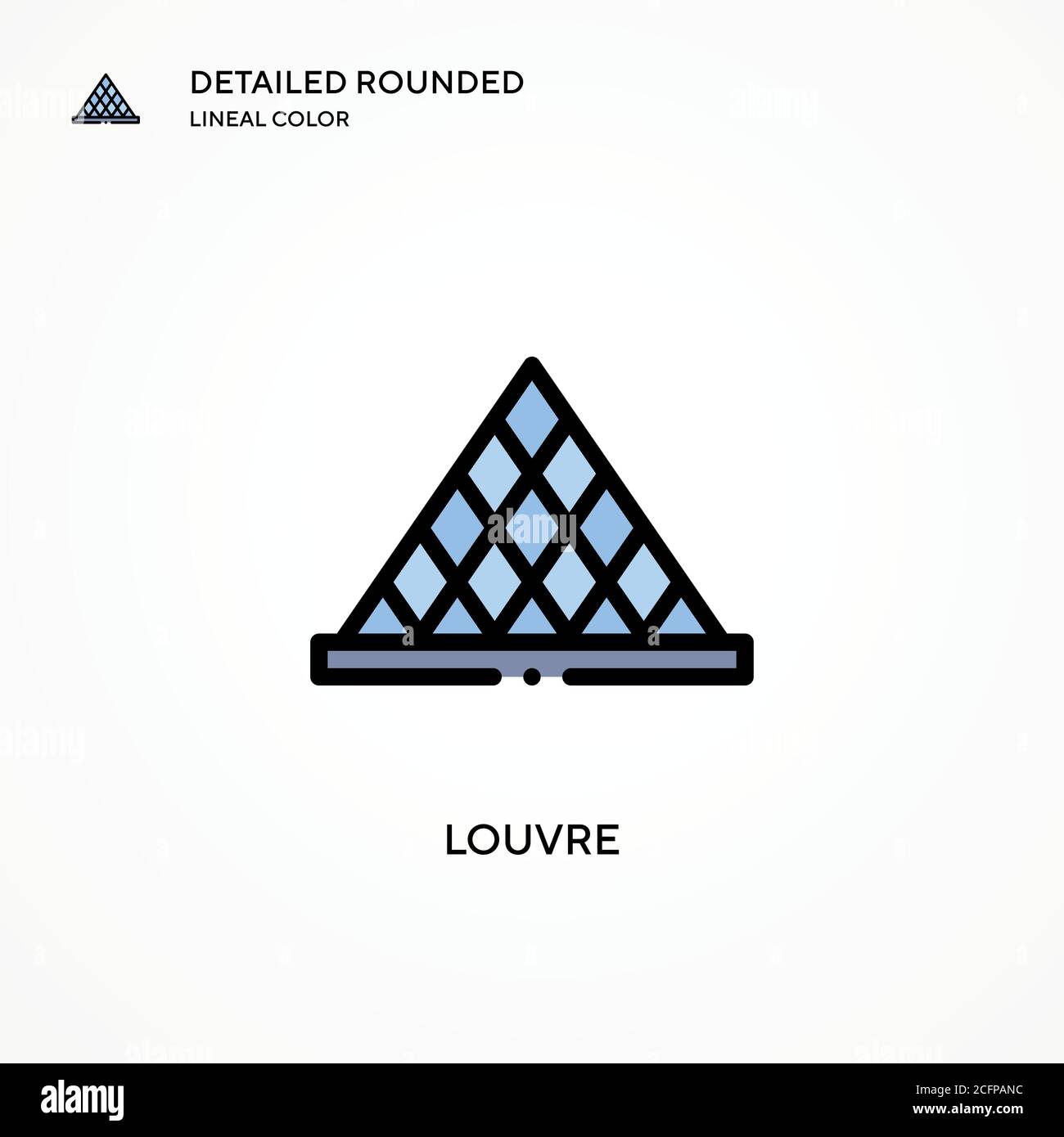 Icône de vecteur de lucarne. Concepts modernes d'illustration vectorielle. Facile à modifier et à personnaliser. Illustration de Vecteur