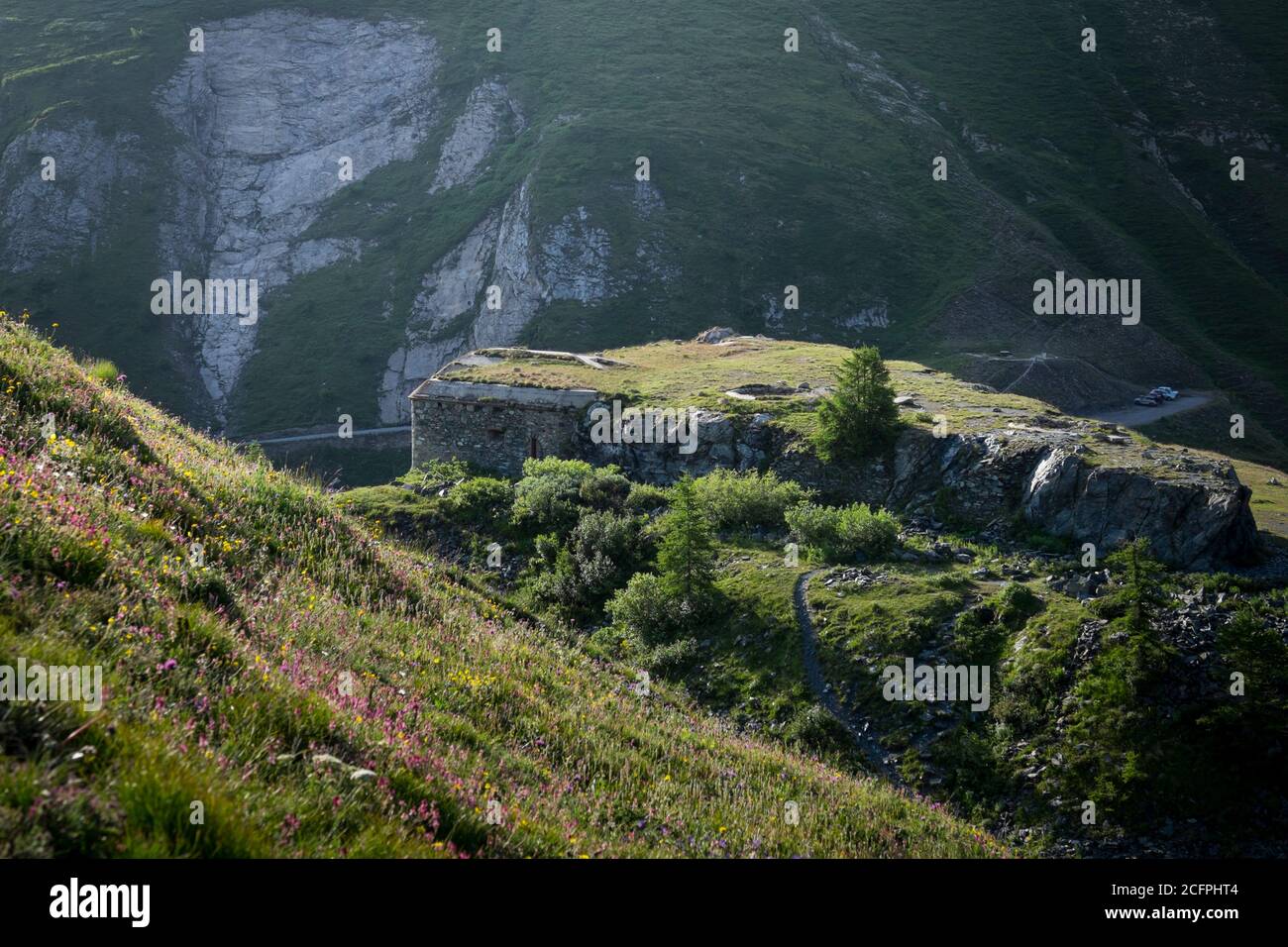 La beauté des montagnes italiennes, du Piémont et des Alpes Banque D'Images