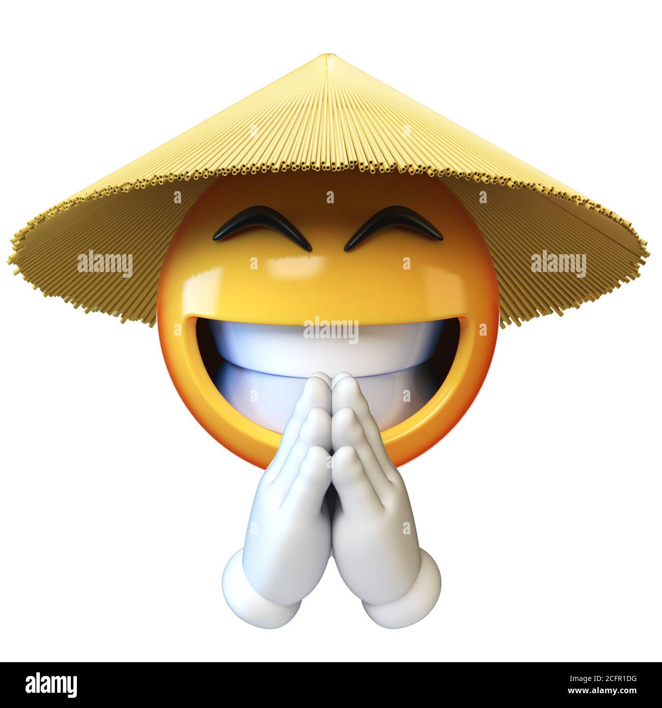 Chapeau vietnamien Banque d'images détourées - Alamy