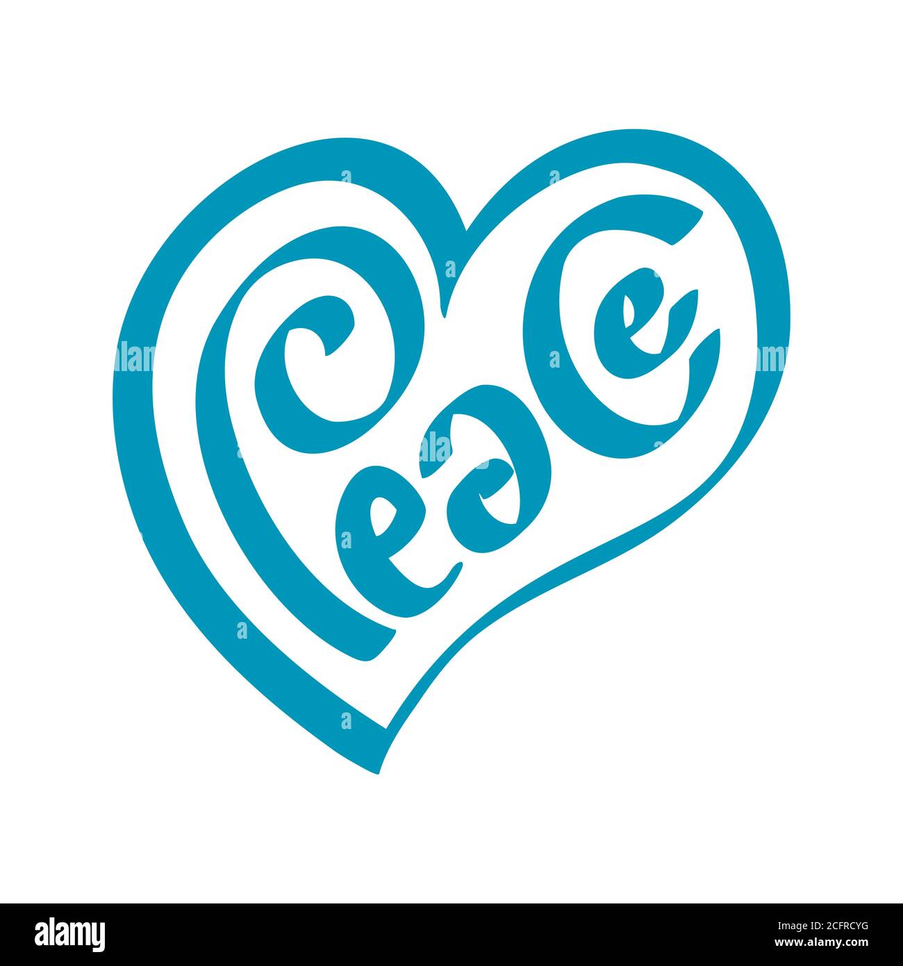 Design pour célébrer la Journée internationale de la paix. Salutation de la Journée mondiale de la paix. Illustration vectorielle Illustration de Vecteur