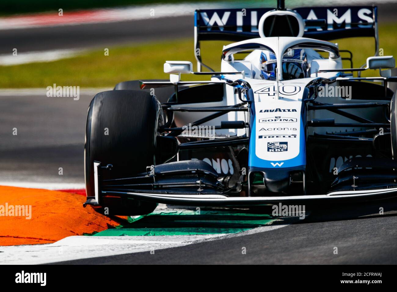 40 NISSANY Roy (isr), pilote d'essai de Williams Racing F1 FW43, action pendant la Formule 1 Gran Premio Heineken d'italia 2020, Grand Prix d'Italie 2020, Banque D'Images