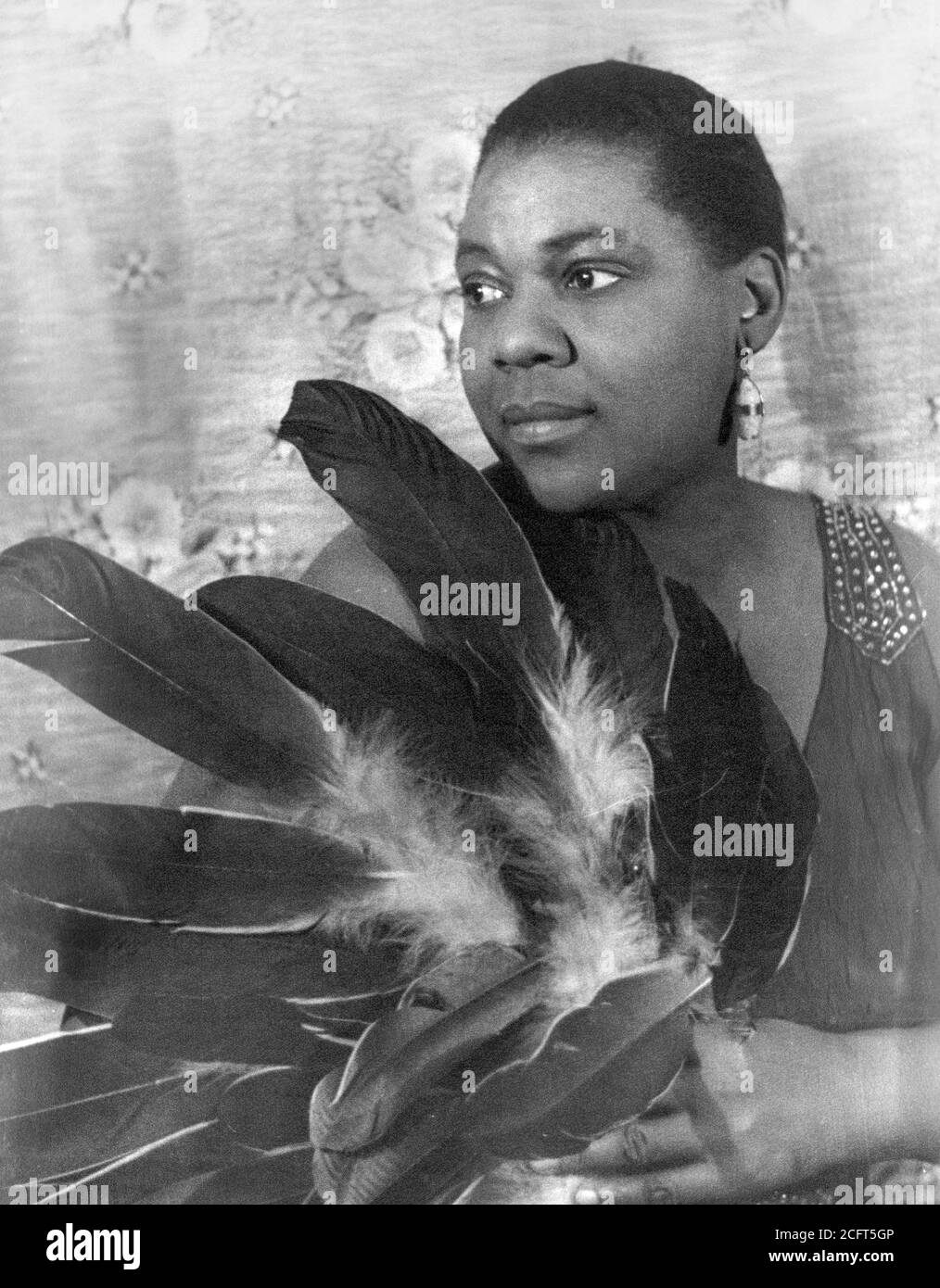 Bessie Smith (1894-1937), portrait de la chanteuse de blues américaine, 1936 Banque D'Images