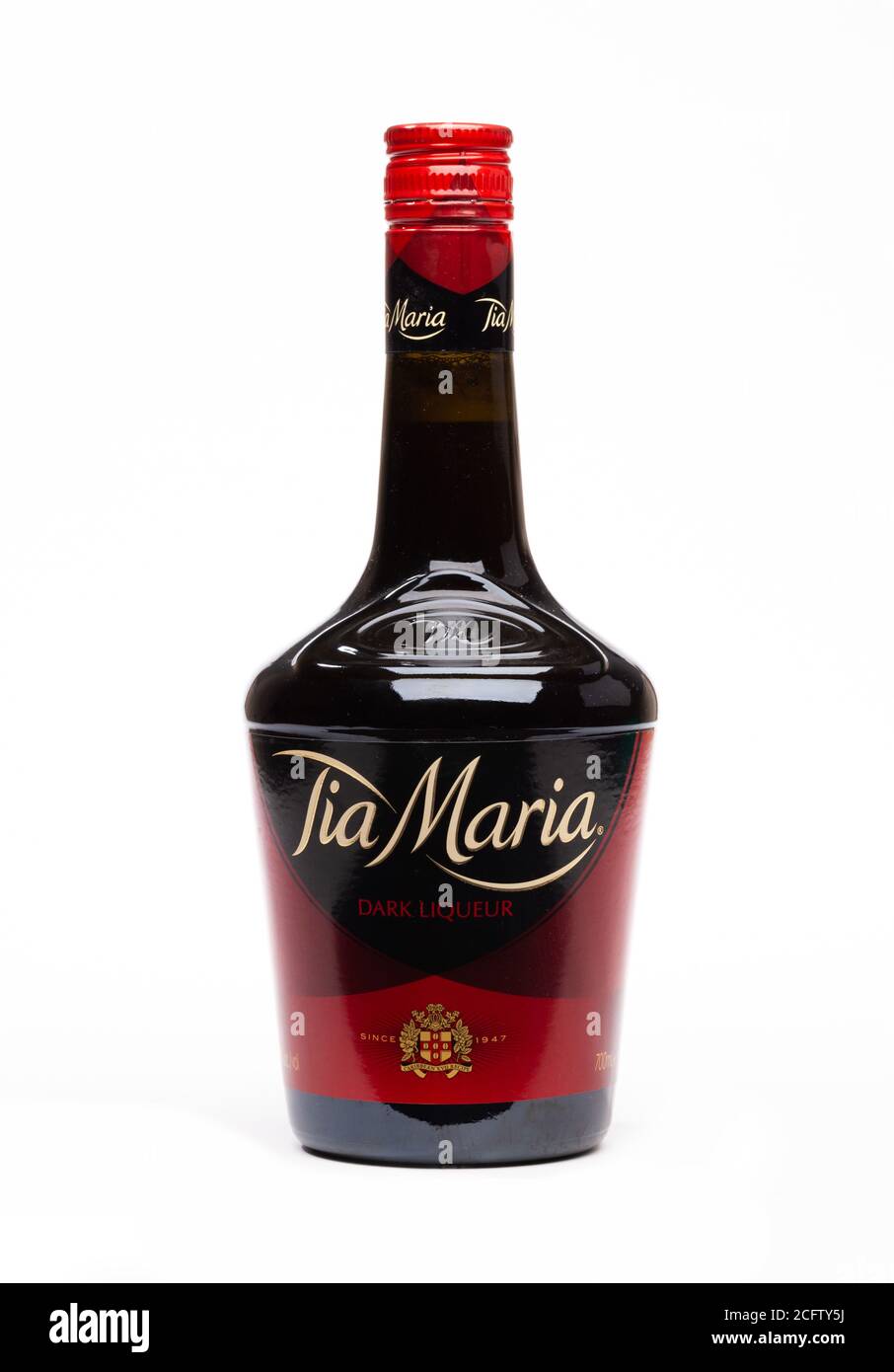 Bouteille de liqueur Tia Maria Banque D'Images