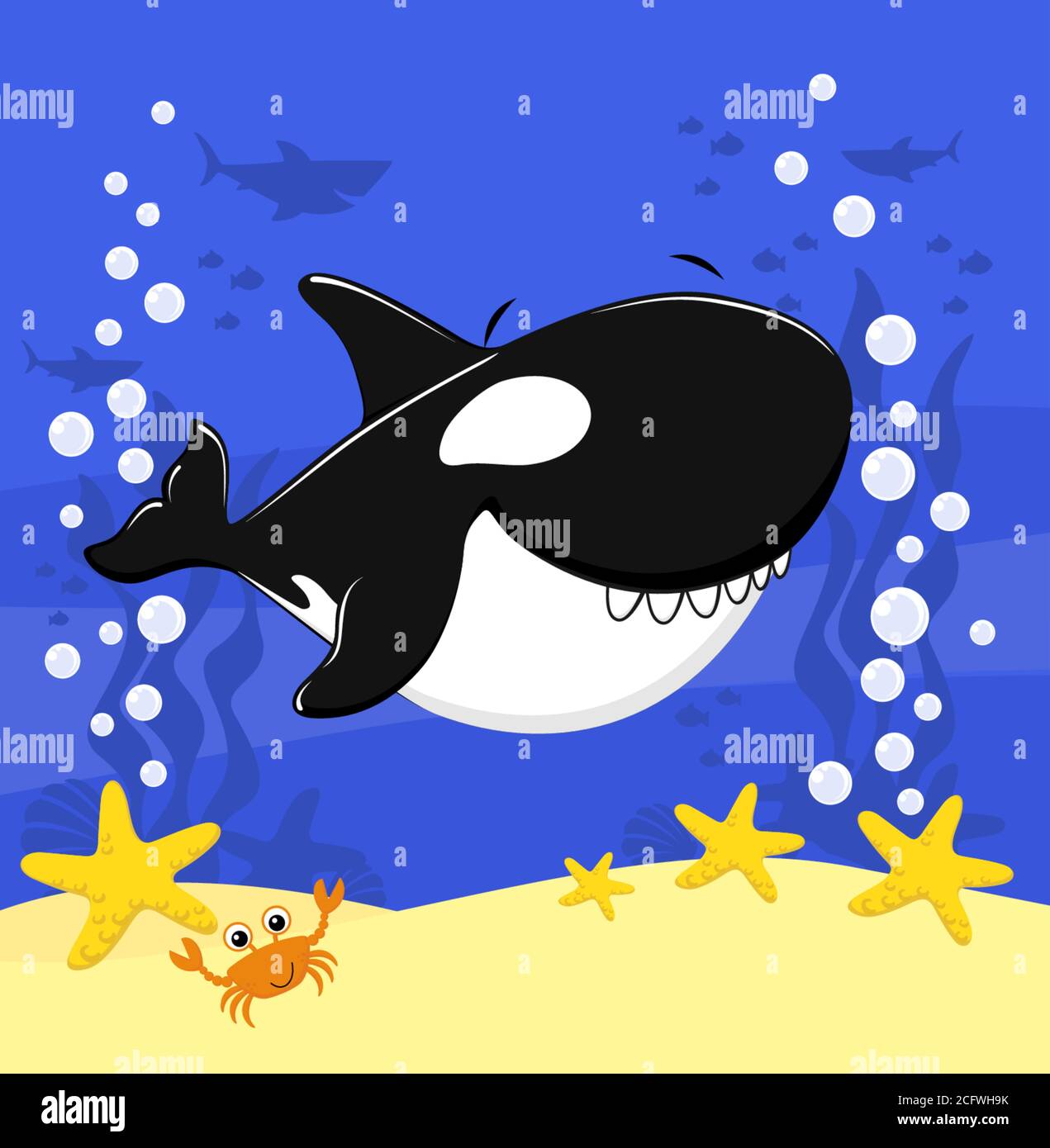 Illustration De Dessin Anime De L Orque De Bebe Mignon Avec Des Bulles Et Sous Le Fond De La Mer Design Pour Bebe Et Enfant Image Vectorielle Stock Alamy Illustration De Dessin Anime De L Orque De Bebe Mignon Avec Des Bulles Et Sous Le Fond De La Mer Design Pour Bebe Et Enfant Image Vectorielle Stock Alamy