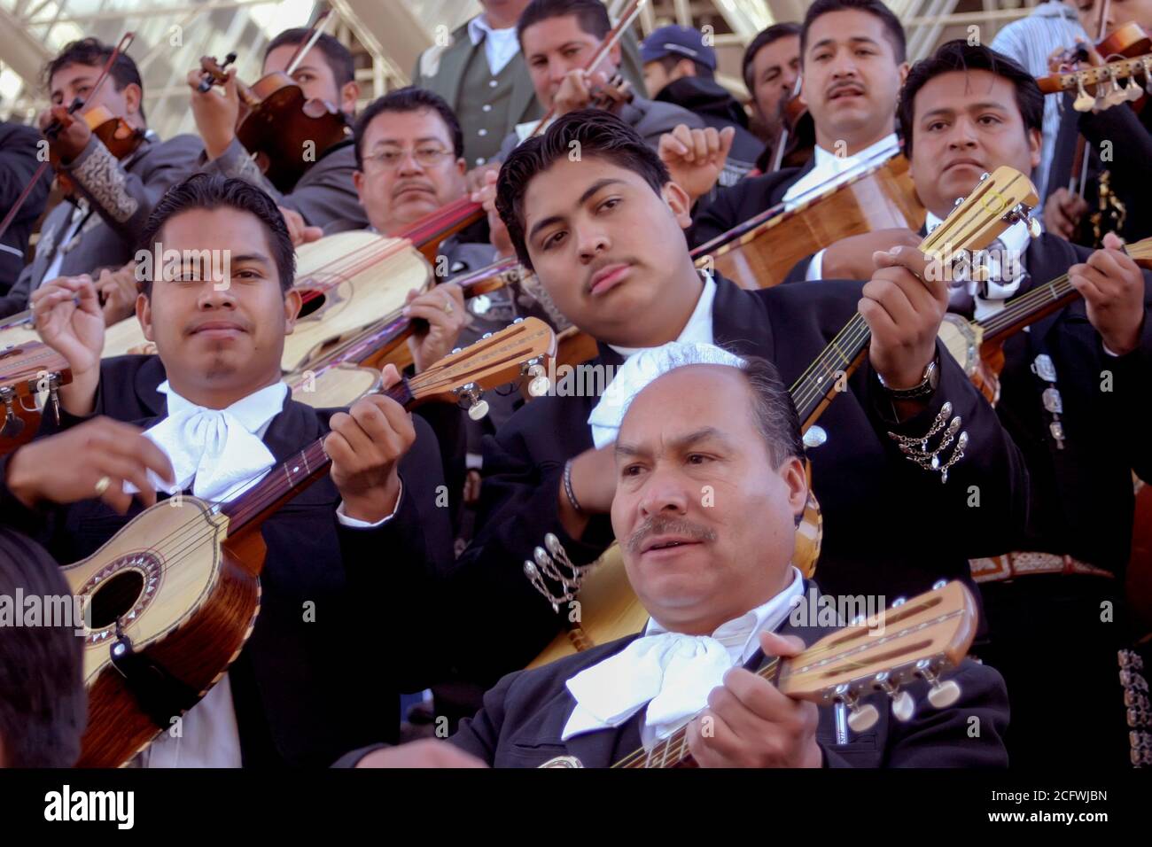 Musiciens Mariachi, Mexique Banque D'Images