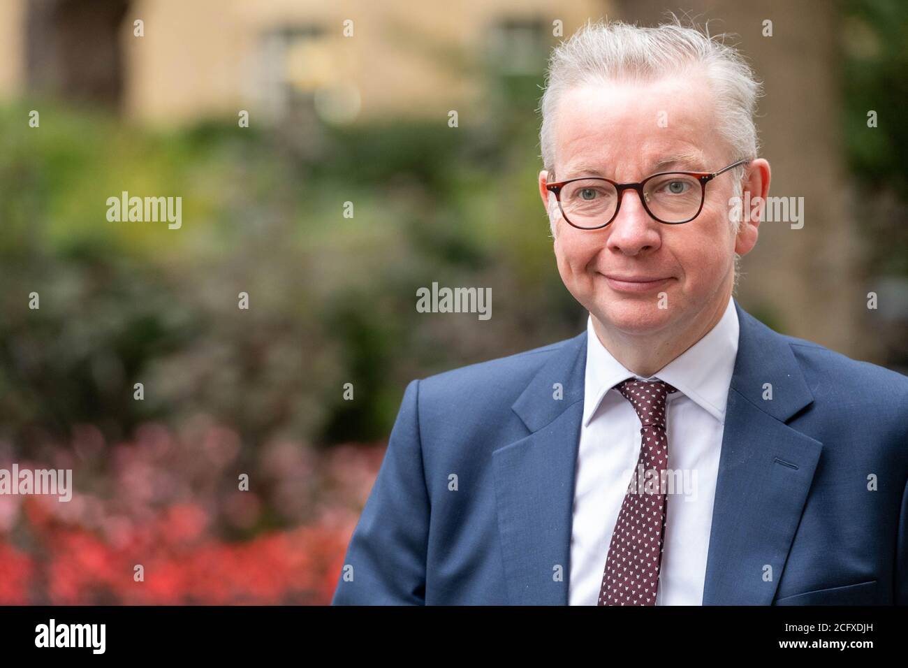 Londres, Royaume-Uni. 08 septembre 2020. Michael Gove, ministre du Cabinet, arrive à une réunion du Cabinet à FCO London. Crédit : Ian Davidson/Alay Live News Banque D'Images