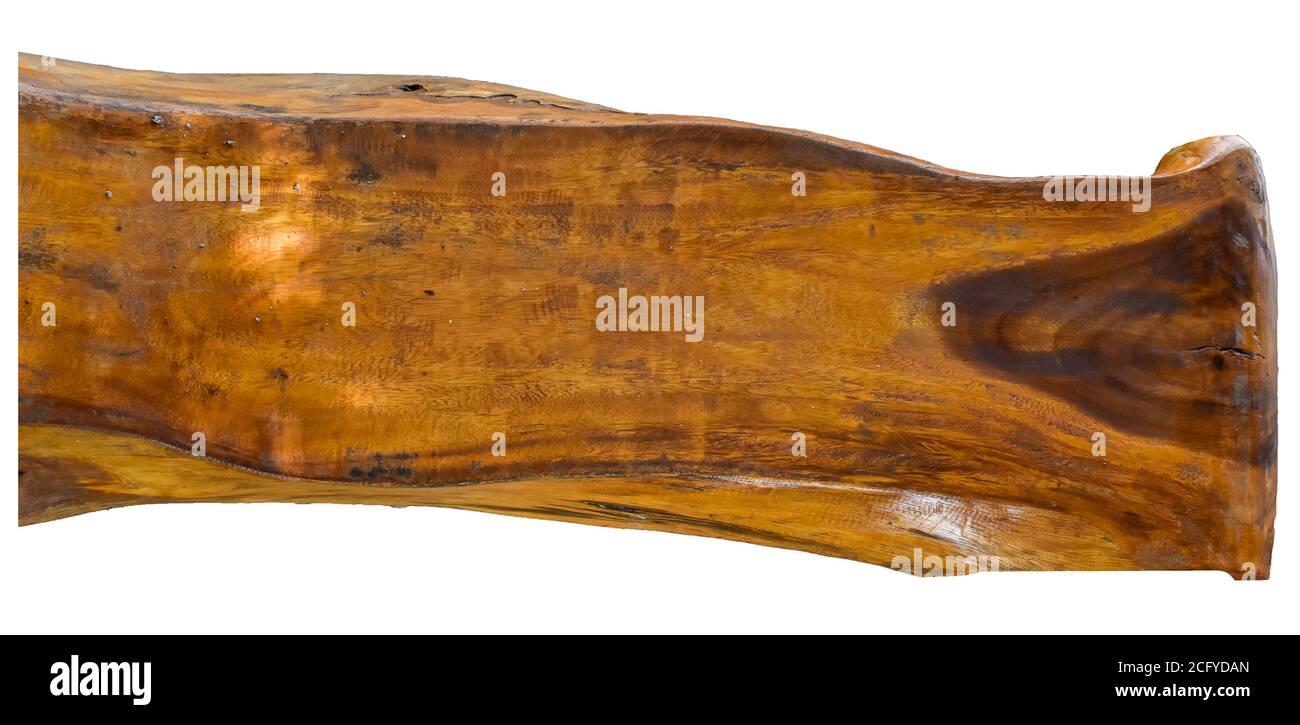 bois de chêne massif isolé sur fond blanc. texture bois avec chemin d'écrêtage. Pour ajouter du texte ou du dessin. Banque D'Images