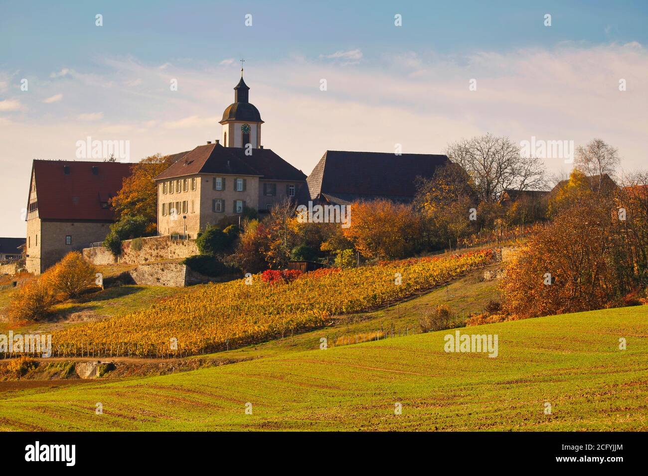 Le Château de Duttenberg, Bad Friedrichwhth, Bade-Wurtemberg, Allemagne, Europe Banque D'Images