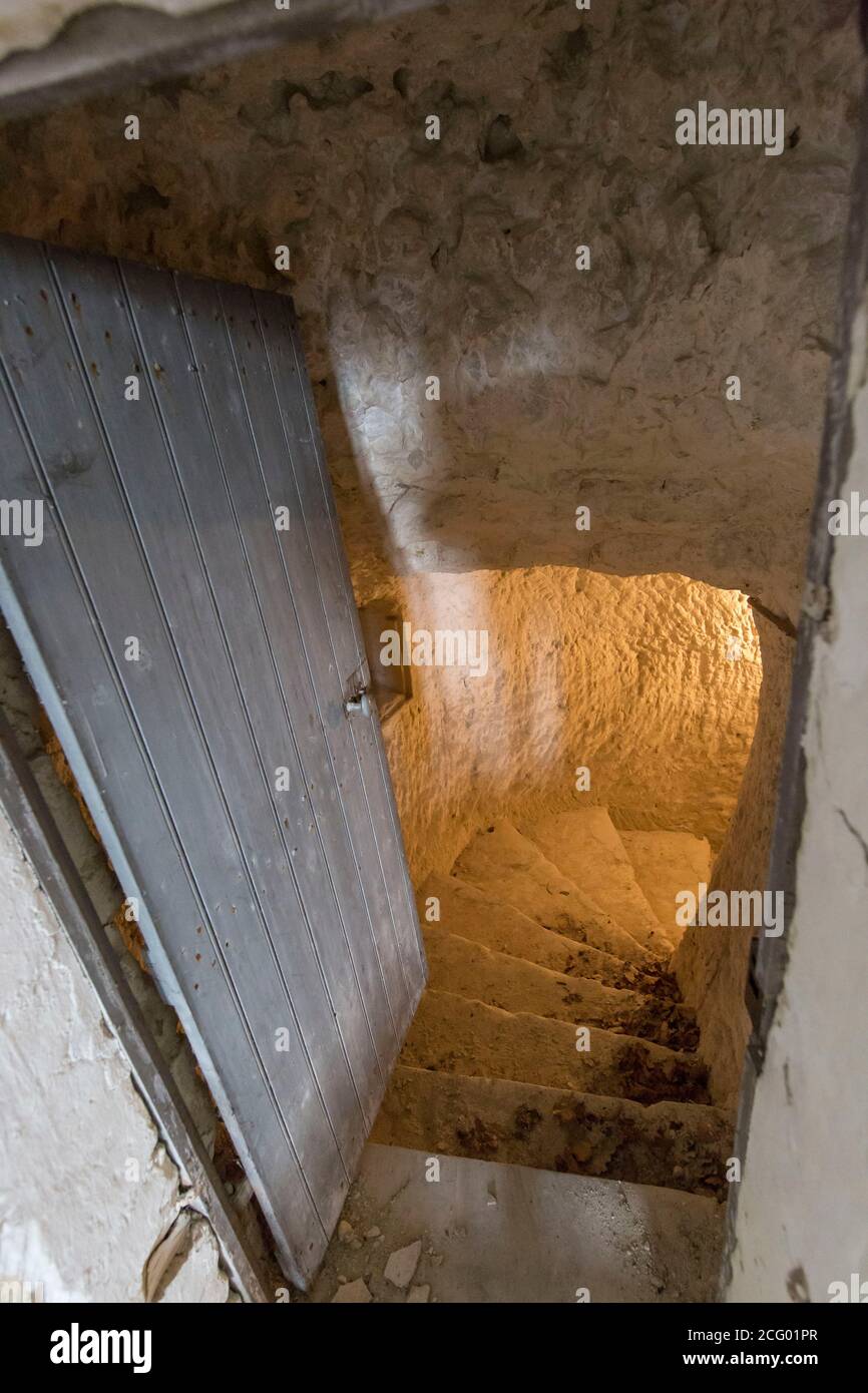 France, Indre et Loire, vallée de la Loire classée au patrimoine mondial par l'UNESCO, Vernou-sur-Brenne, les Madères, propriété de la famille Debré depuis 3 générations, Banque D'Images