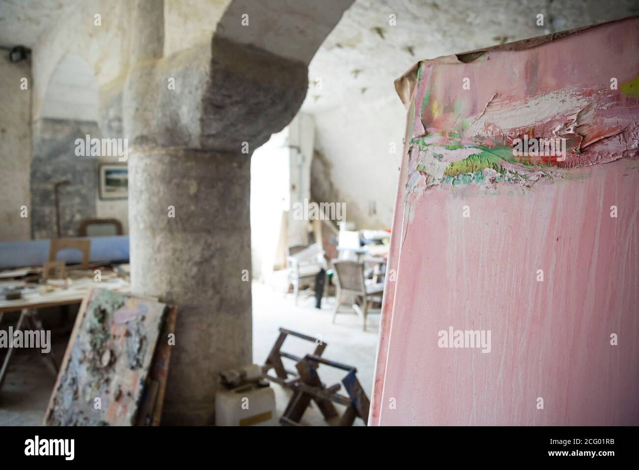 France, Indre et Loire, vallée de la Loire classée au patrimoine mondial par l'UNESCO, Vernou-sur-Brenne, les Madères, propriété de la famille Debré depuis 3 générations, Banque D'Images