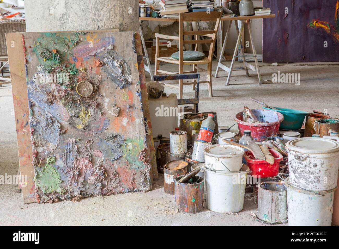France, Indre et Loire, vallée de la Loire classée au patrimoine mondial par l'UNESCO, Vernou-sur-Brenne, les Madères, propriété de la famille Debré depuis 3 générations, Banque D'Images