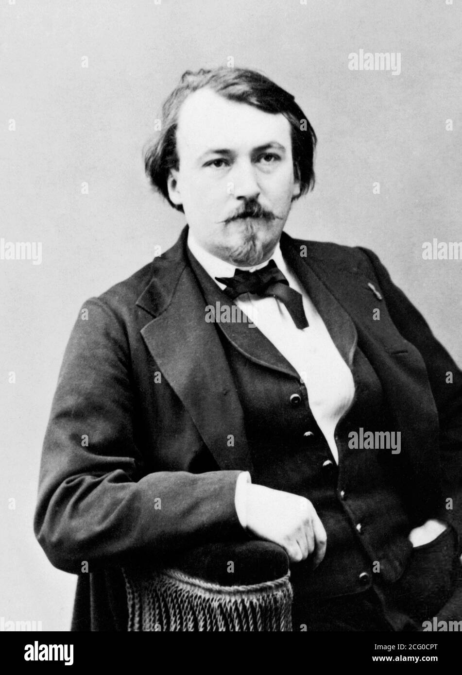Gustave Dore. Portrait de Paul Gustave Louis Christophe doré (1832-1883) par Nadar, 1867. Dore était un artiste français, un graveur, un illustrateur, un dessinateur de bandes dessinées, un caricaturiste et un sculpteur. Banque D'Images