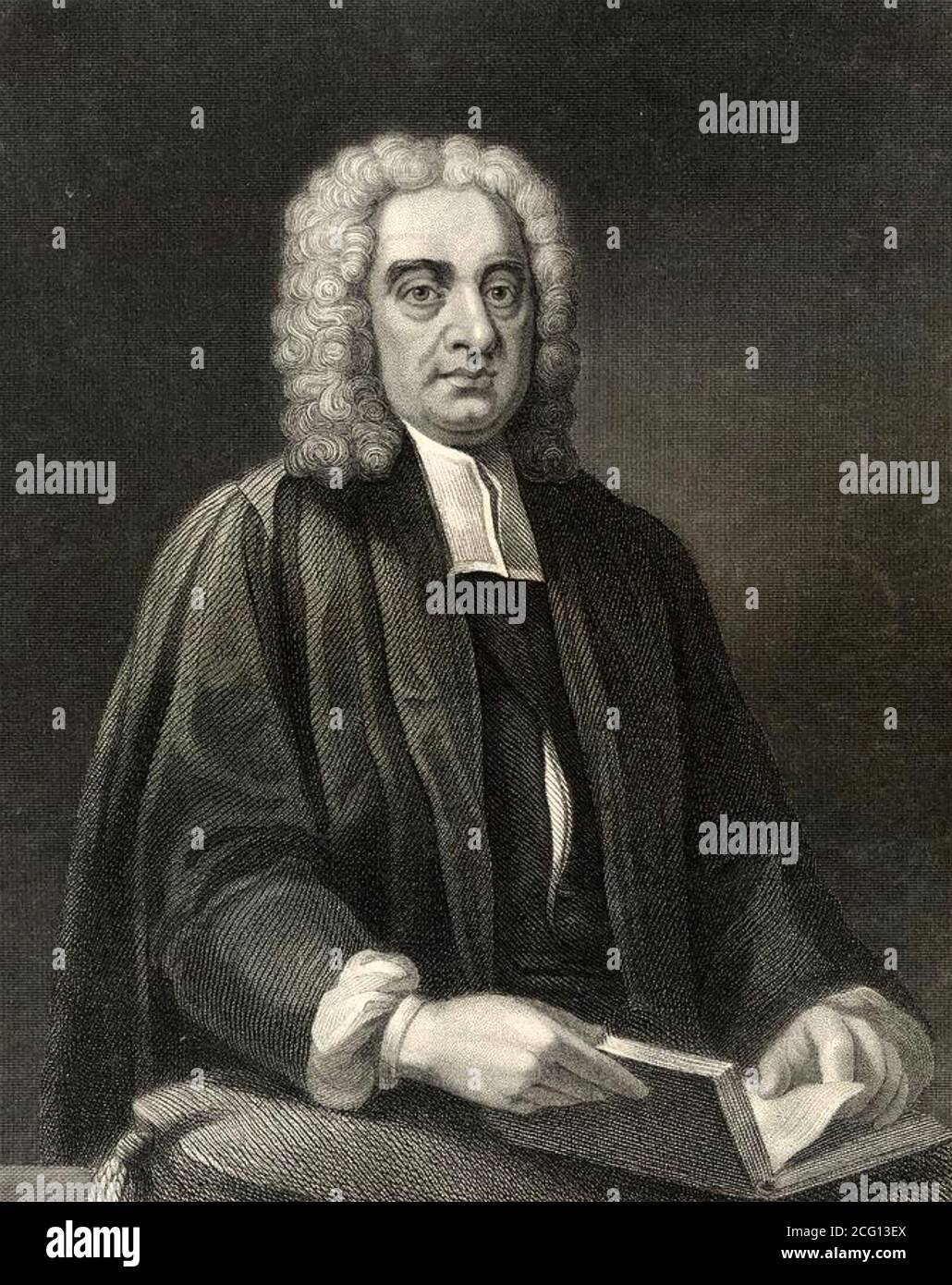 JONATHAN SWIFT (1667-1745) ECCLÉSIASTIQUE anglo-irlandais, essayiste, satiriste. Banque D'Images