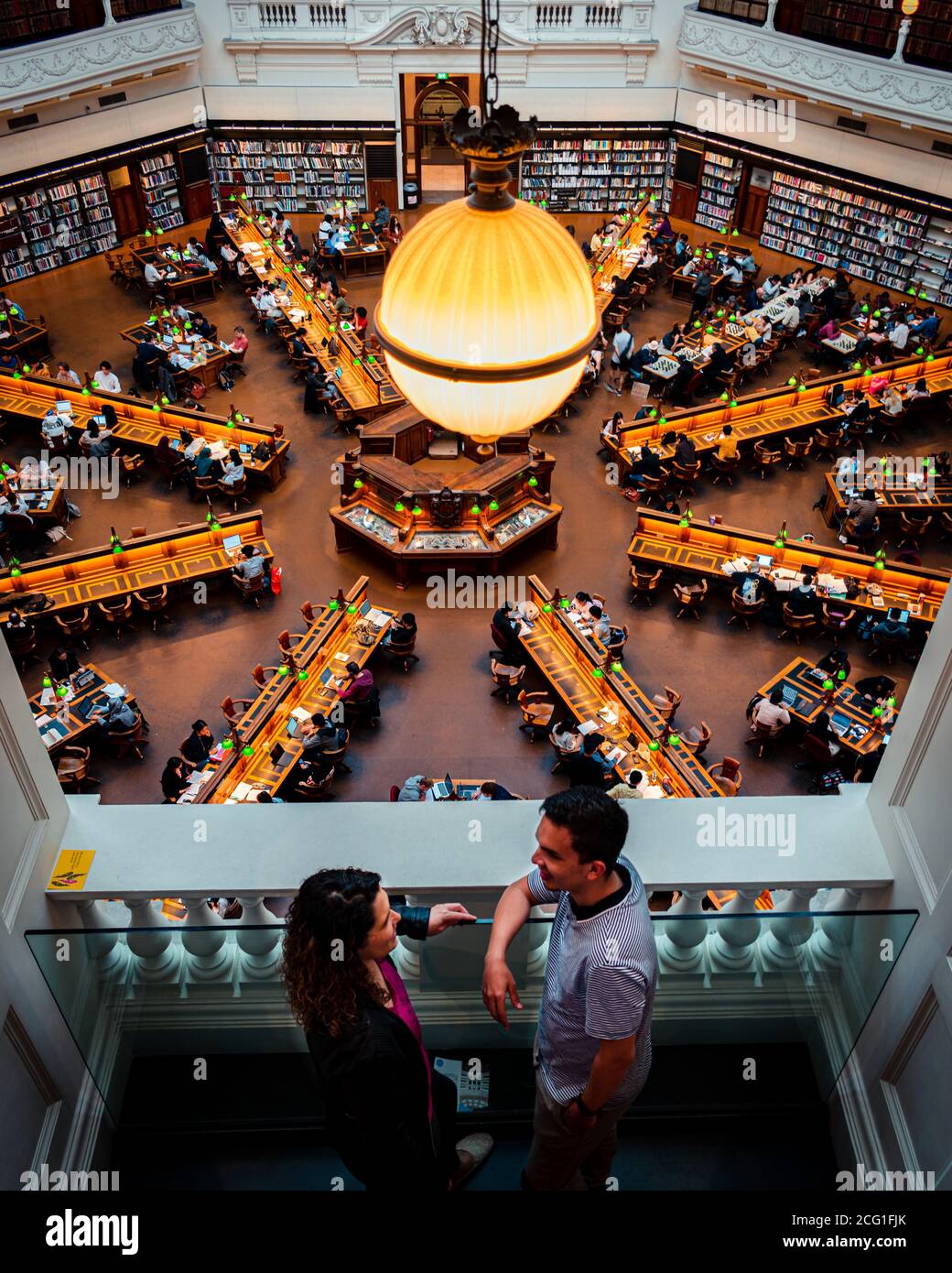 State Library Victoria, Melburne, Australie Banque D'Images