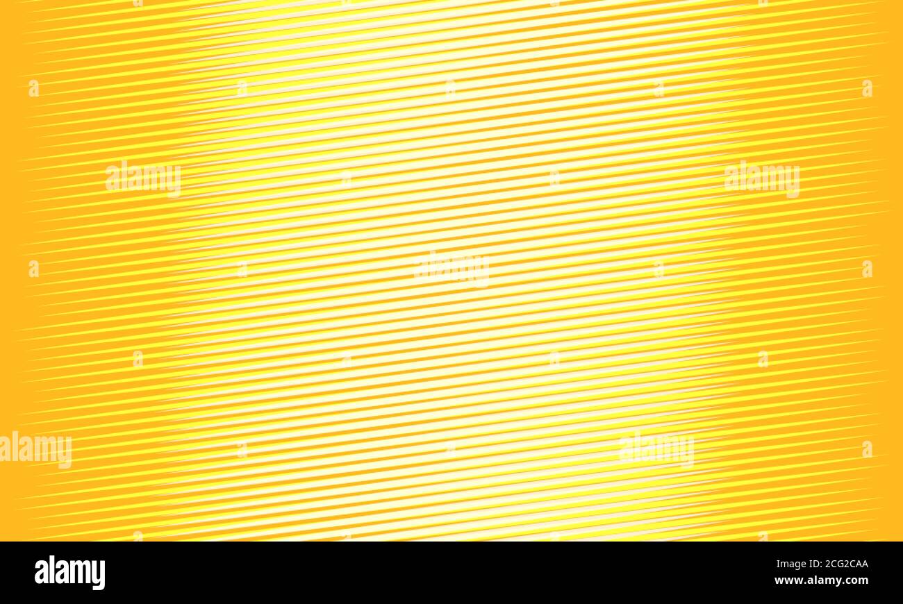 Arrière-plan jaune avec contours Illustration de Vecteur