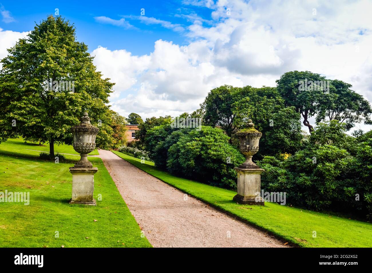 Killerton National Trust House et le jardin à Devon. Banque D'Images