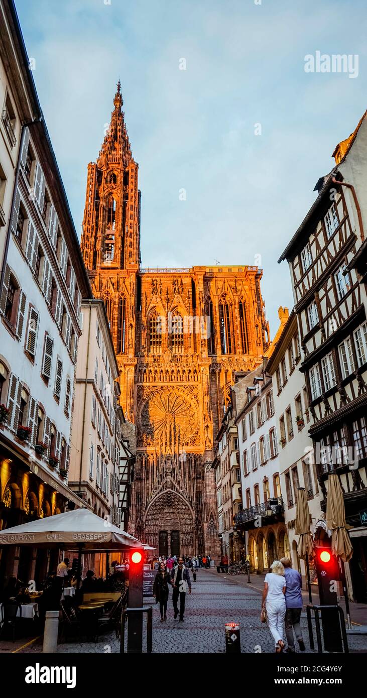 Strasbourg, Alsace, France Banque D'Images