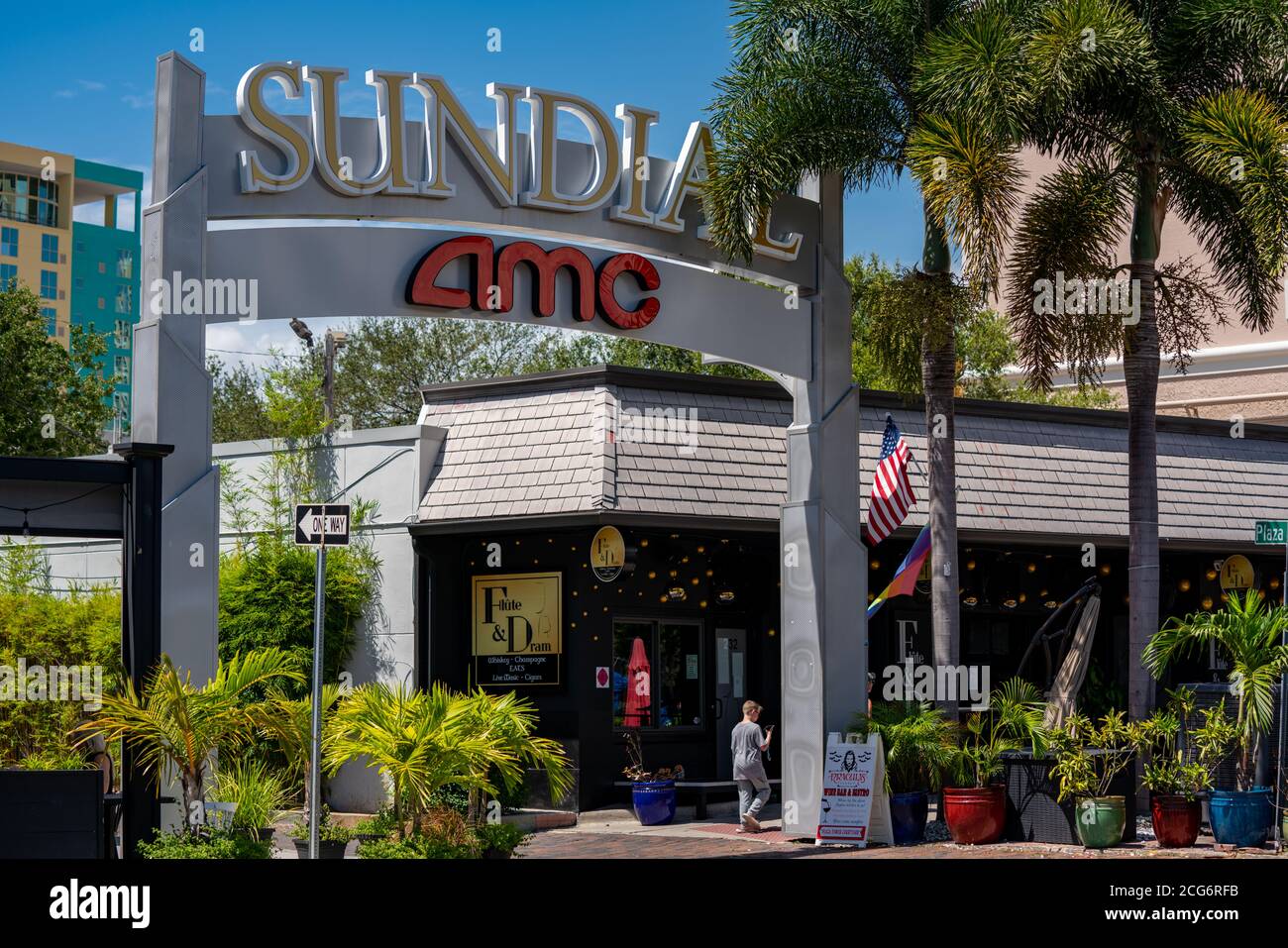 Photo du Sundial AMC Theatre St Petersburg FL USA Banque D'Images