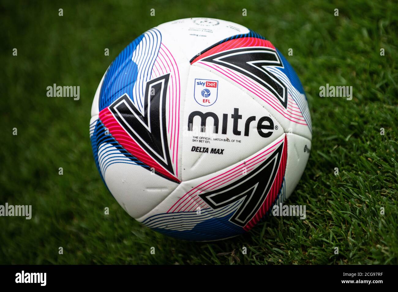 Delta max. De l'onglet Ballon de match officiel de l'EFL 2019/20. Banque D'Images