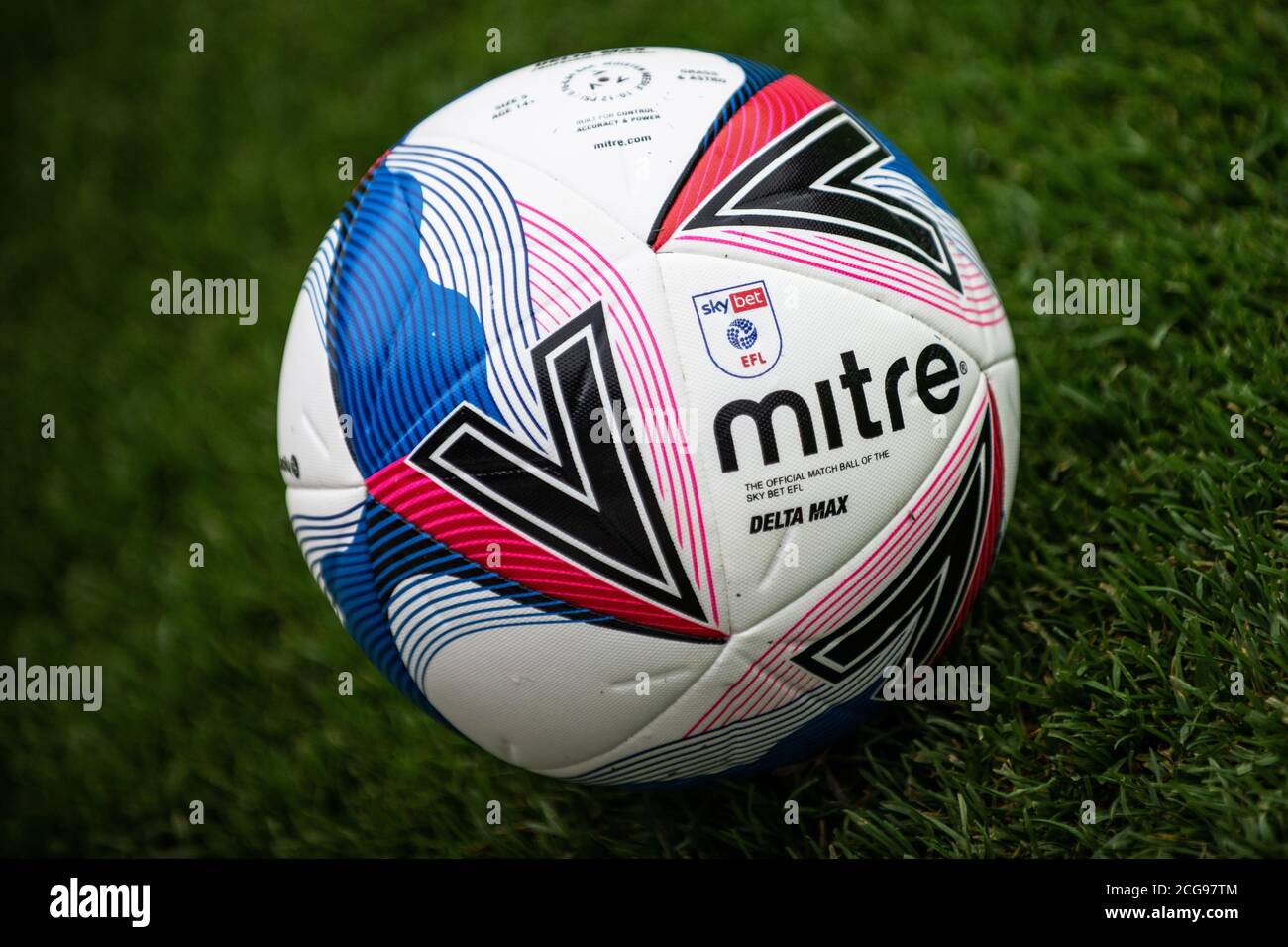 Delta max. De l'onglet Ballon de match officiel de l'EFL 2019/20. Banque D'Images