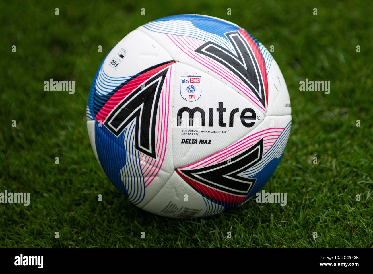 Delta max. De l'onglet Ballon de match officiel de l'EFL 2019/20. Banque D'Images