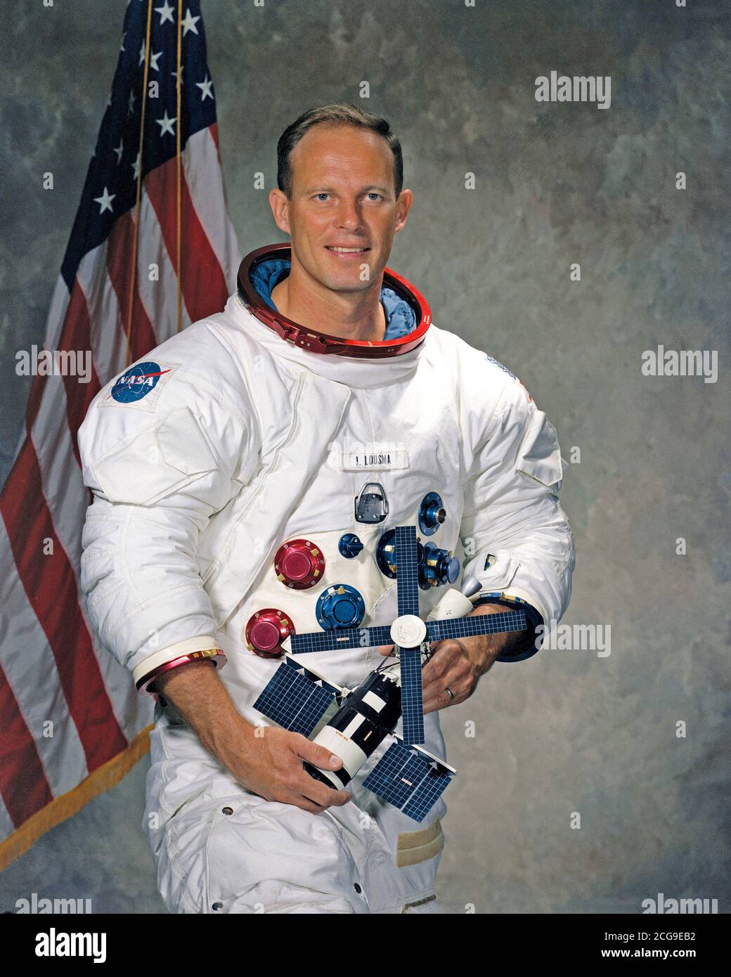 Portrait - Astronaut Jack R. Lousma Banque D'Images