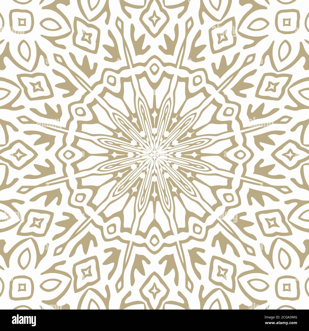 Motif or oriental - vecteur sans couture Illustration de Vecteur
