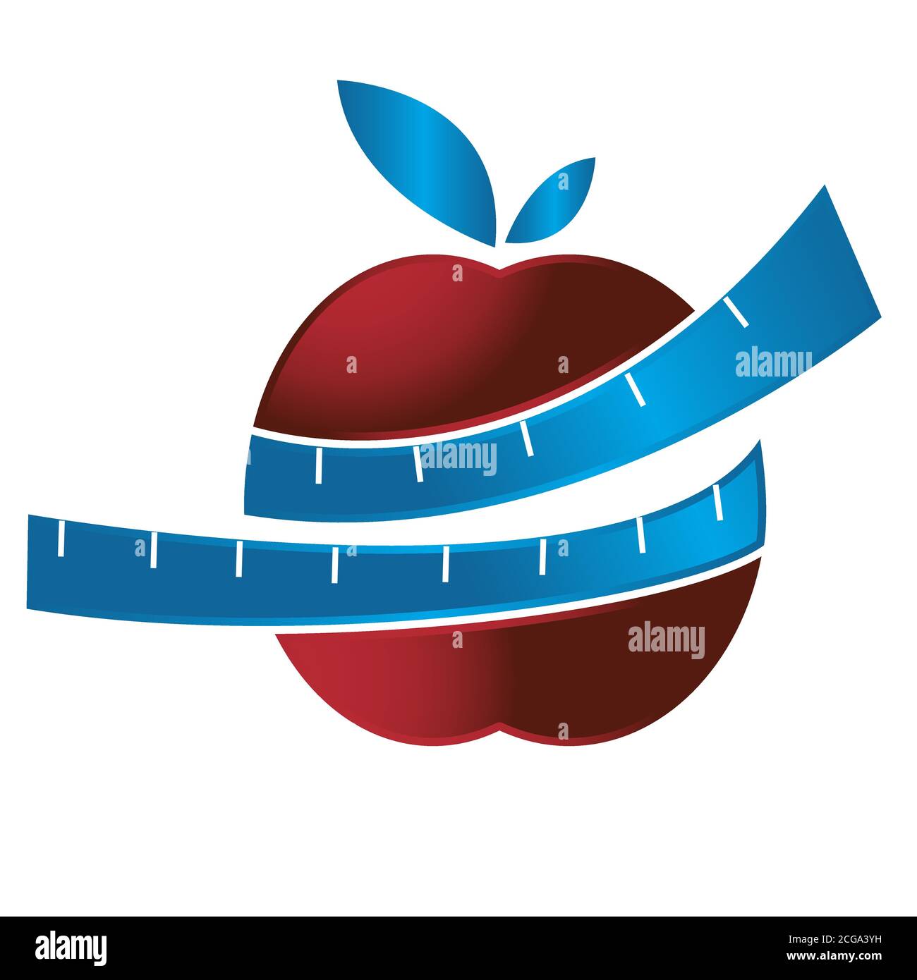 Symbole de conception plate isolée icône Apple. Icône de pomme tendance et moderne symbole de pomme. Icône Apple signe simple. icône apple illustration vectorielle plate pour gra Illustration de Vecteur