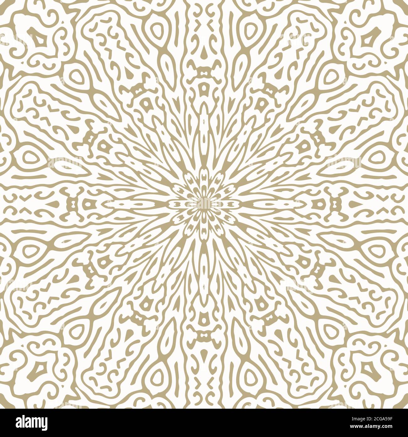 Motif vectoriel sans couture oriental - décoration répétée pour le textile, le papier d'emballage, la mode, etc Illustration de Vecteur