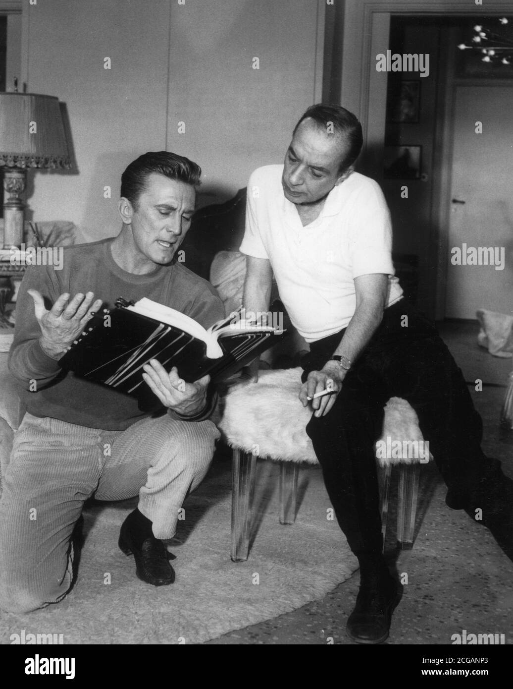 KIRK Douglas, directeur Vincente Minnelli, « Two Weeks in Another Town » (1962) MGM / référence du fichier n° 34000-421THA Banque D'Images