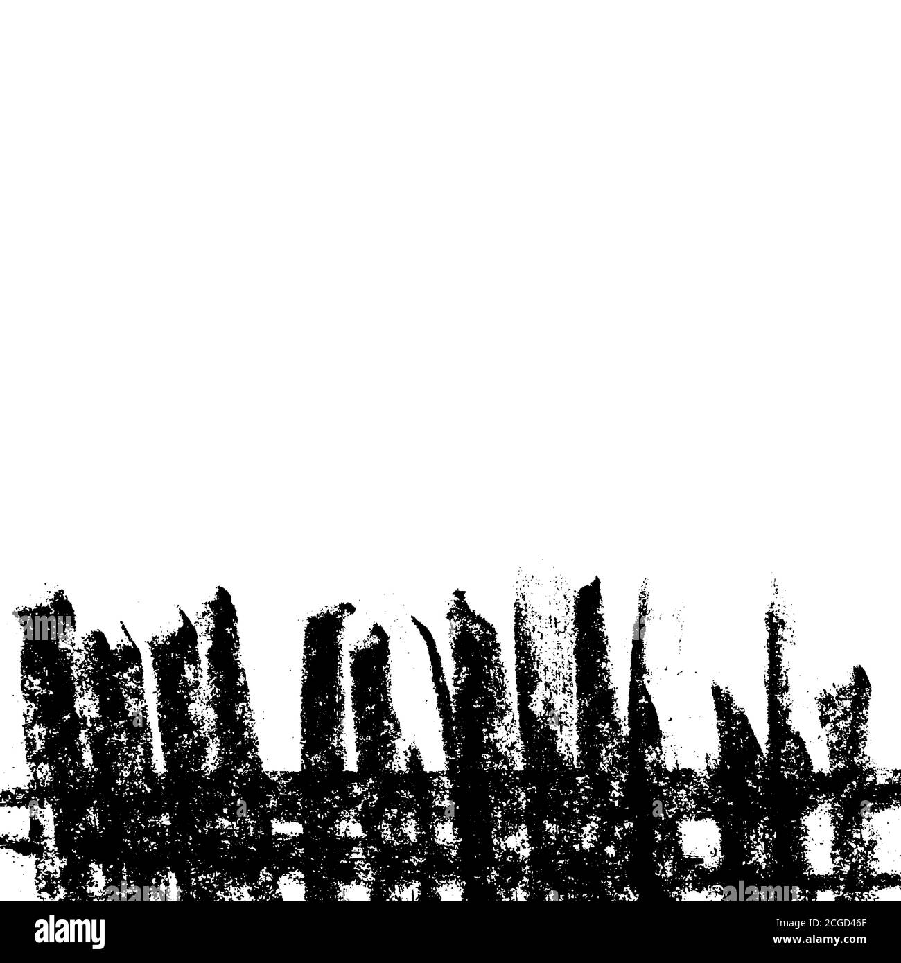 Grunge texture en détresse de craie. Résumé fond rayé grid. Vector illustration. Illustration de Vecteur