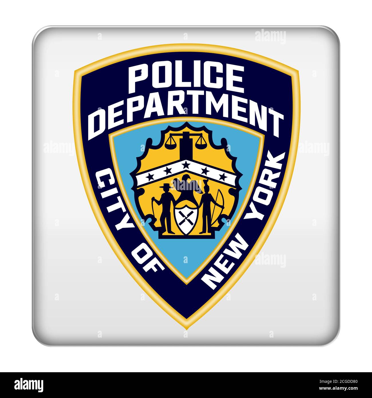 NYPD Département de police de New York Banque D'Images