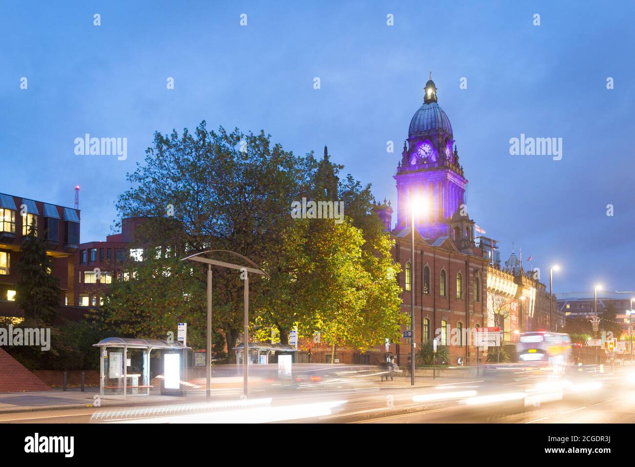 Hôtel de ville de Leeds - Victoria Hall Banque D'Images