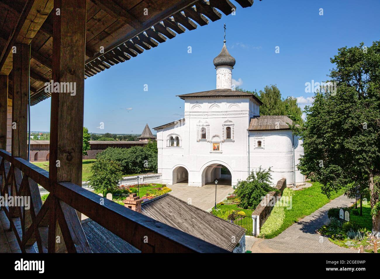 Monastère de Spaso-euthimius. Suzdal. Russie Banque D'Images