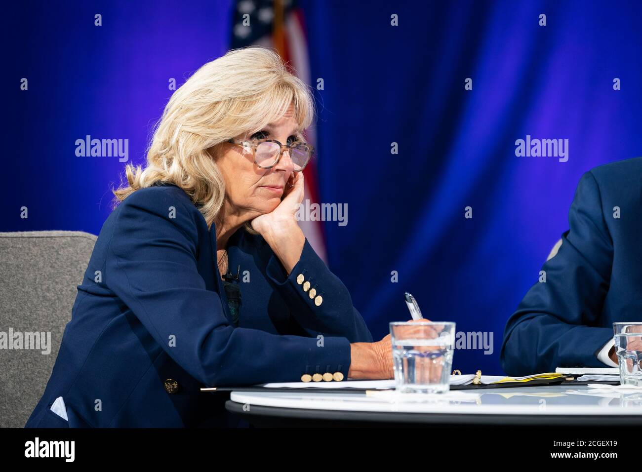 WILMINGTON, PA, États-Unis - 02 septembre 2020 - l'ancienne deuxième Dame Jill Biden avec son mari - le candidat démocrate à la présidence des États-Unis Joe Biden à un pré Banque D'Images