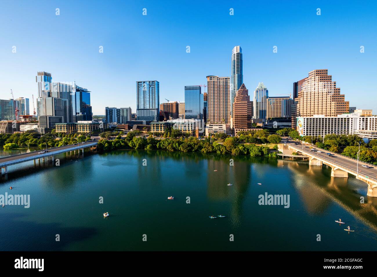Austin, Texas skyline Banque D'Images
