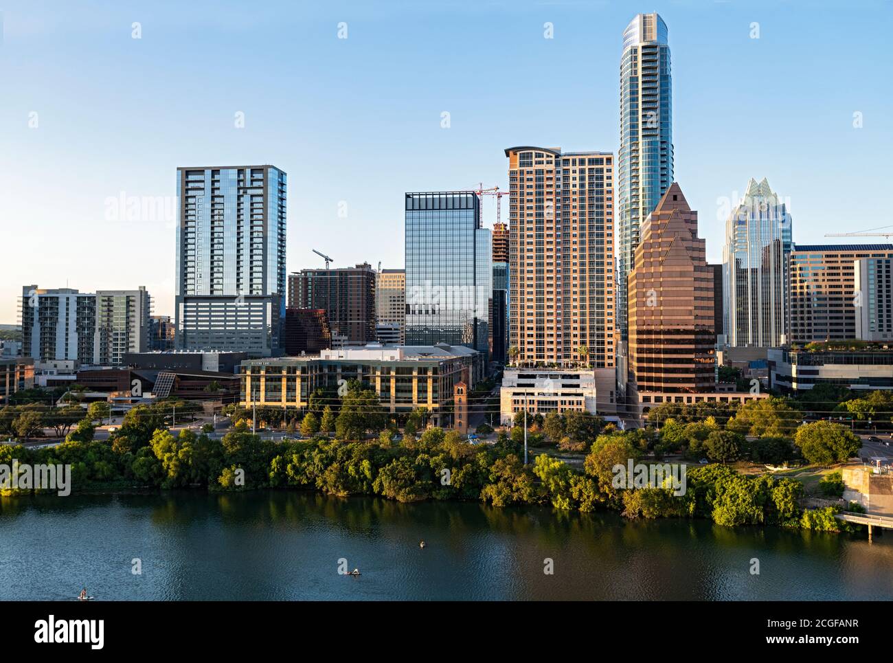 Austin, Texas skyline Banque D'Images
