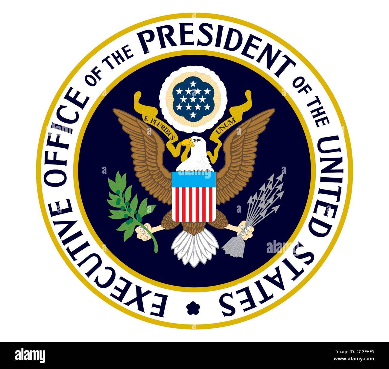 Bureau exécutif du Président de l'EOP des États-Unis Banque D'Images