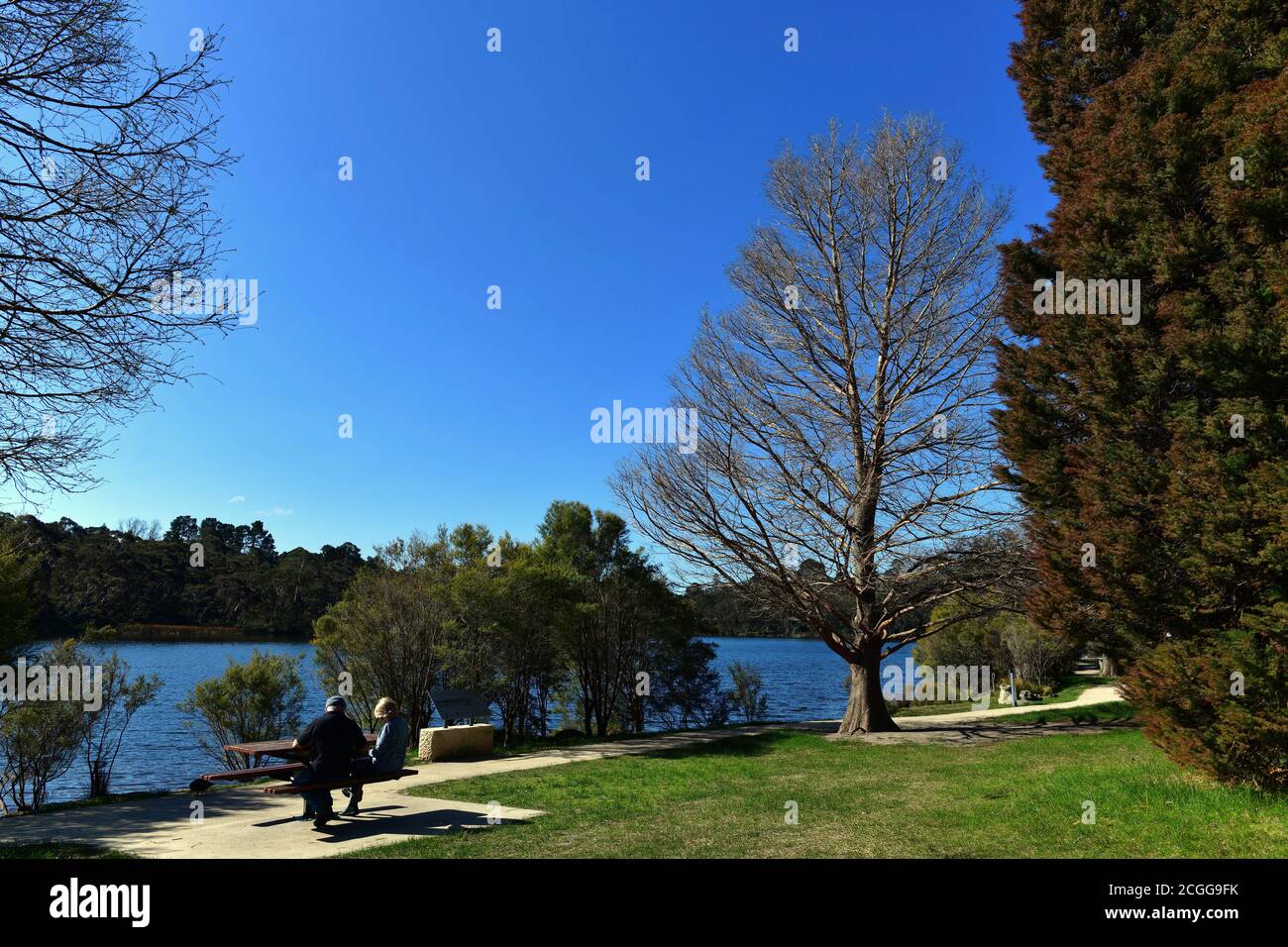 Une journée au parc. Banque D'Images