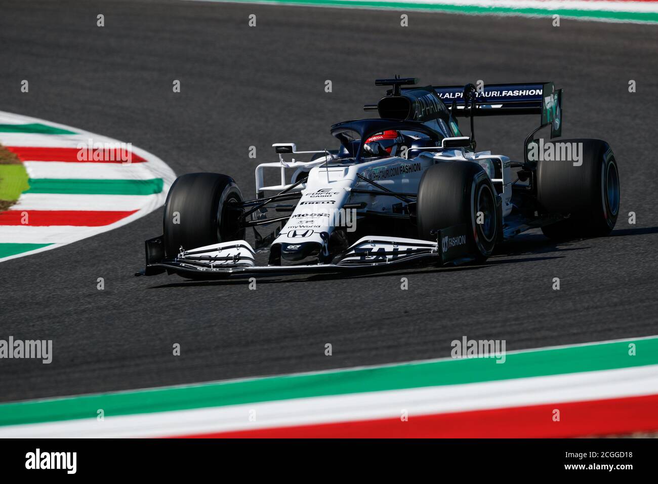 Scarperia e San Piero, Florence, Italie. 11 septembre 2020. 26 KVYAT Daniil (rus), Scuderia AlphaTauri Honda AT01, action pendant la Formule 1 Pirelli Gran Premio Della Toscana Ferrari 1000 2020, 2020 Grand Prix de Toscane, du 11 au 13 septembre 2020 sur l'Autodromo Internazionale del Mugello, à Scarperia e San Piero, près de Florence, Italie - photo Florent Gooden / DPPI crédit: LM/DPPI/Florent Gooden/Alay Live News Banque D'Images