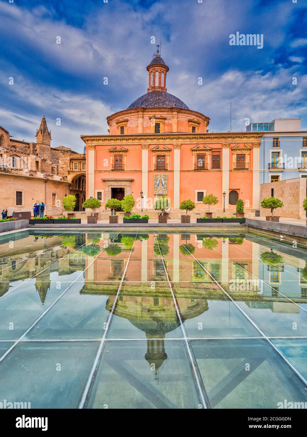 3 mars 2020 : Valence, Espagne - la Basilique de la Virgen de los Desamparados (Basilique de notre-Dame du Forsaken), un sanctuaire pour le saint patron... Banque D'Images