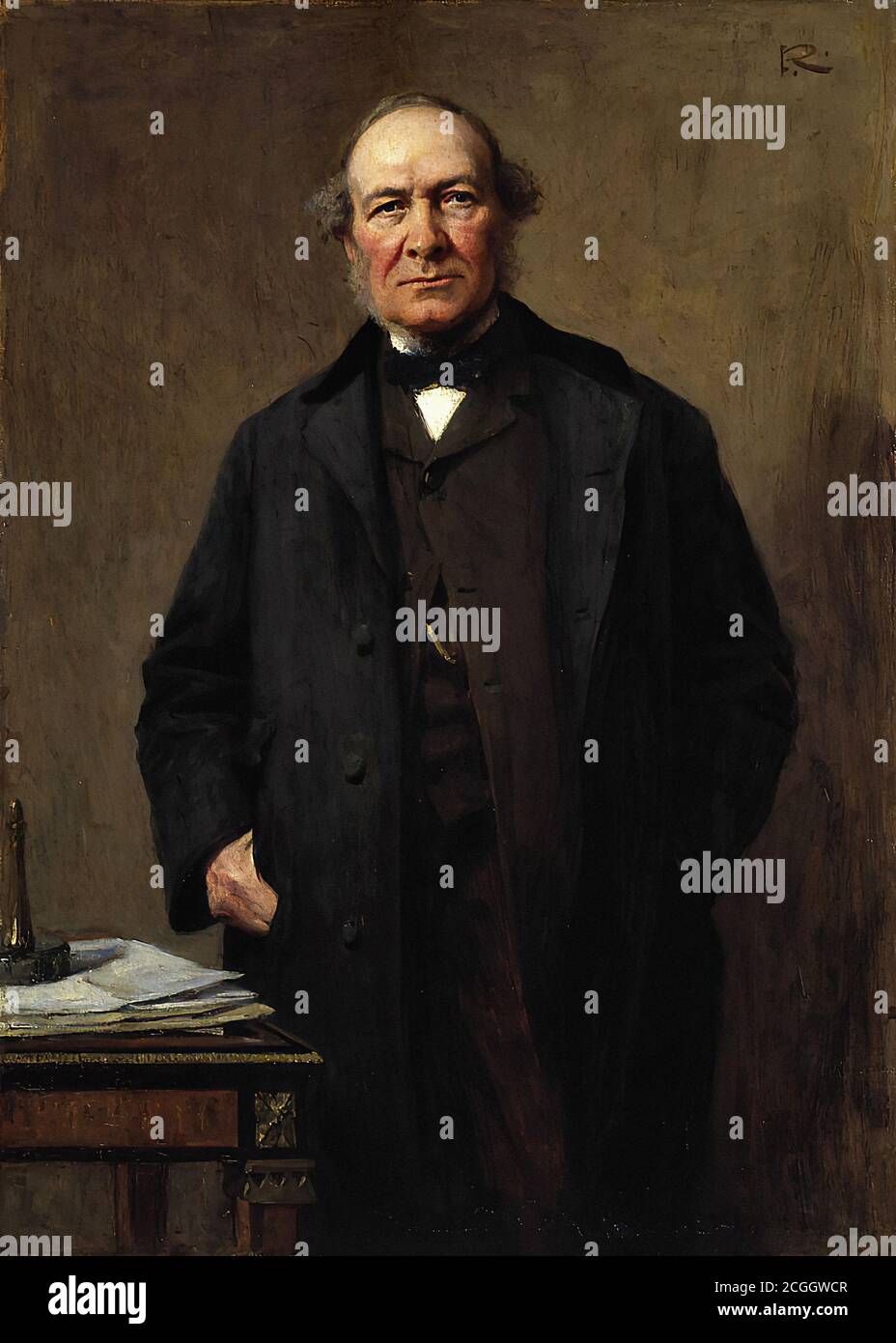 Reid Sir George - Thomas Stevenson - British School - 19e siècle Banque D'Images