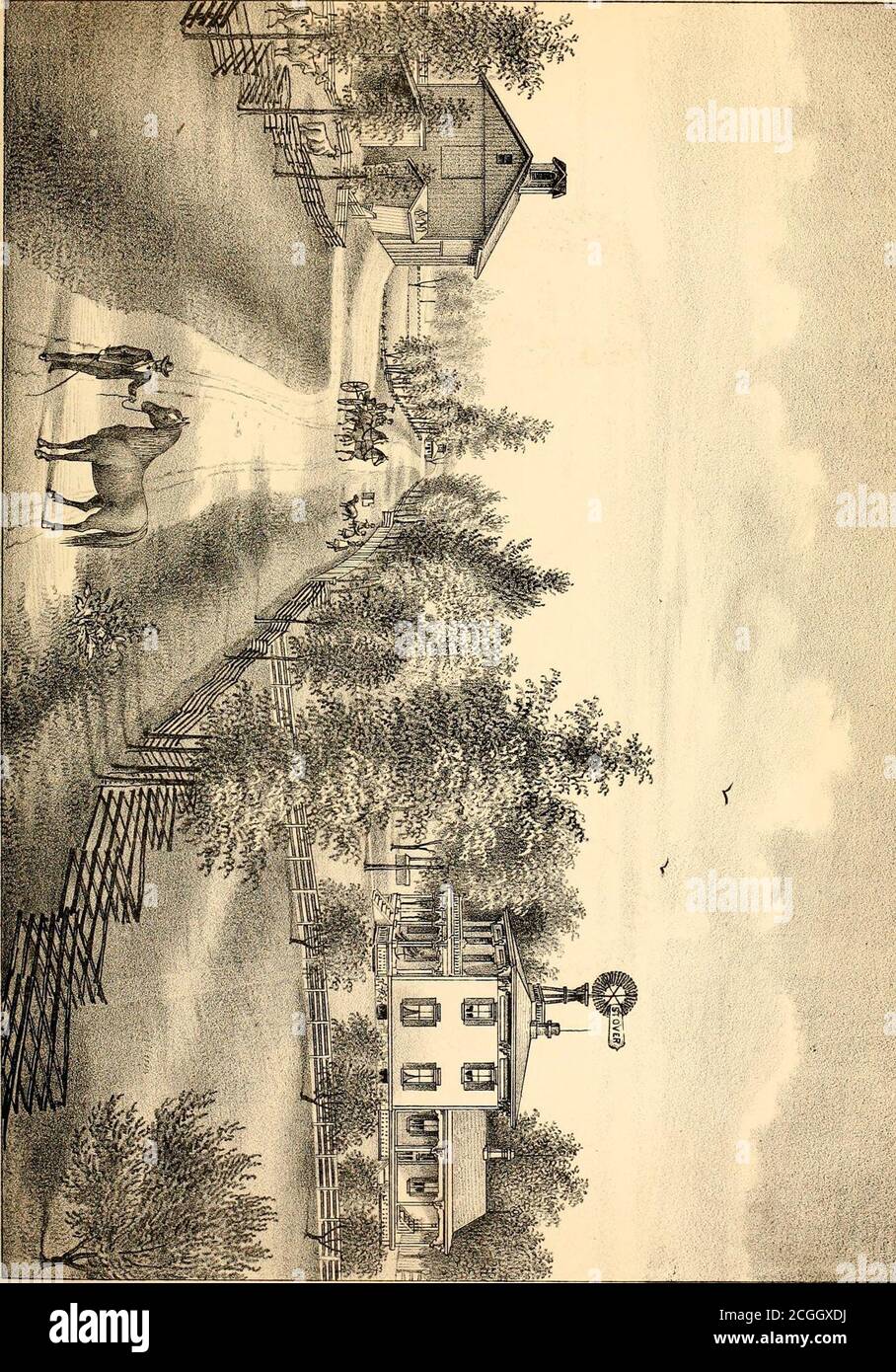Histoire Des Comtes D Ingham Et Eaton Michigan Aukelius 221 Centre En 1856 Ou Il Reside Maintenant Et Ou Il A Ete Engage Pendant De Nouvelles Annees Dans Le Secteur De