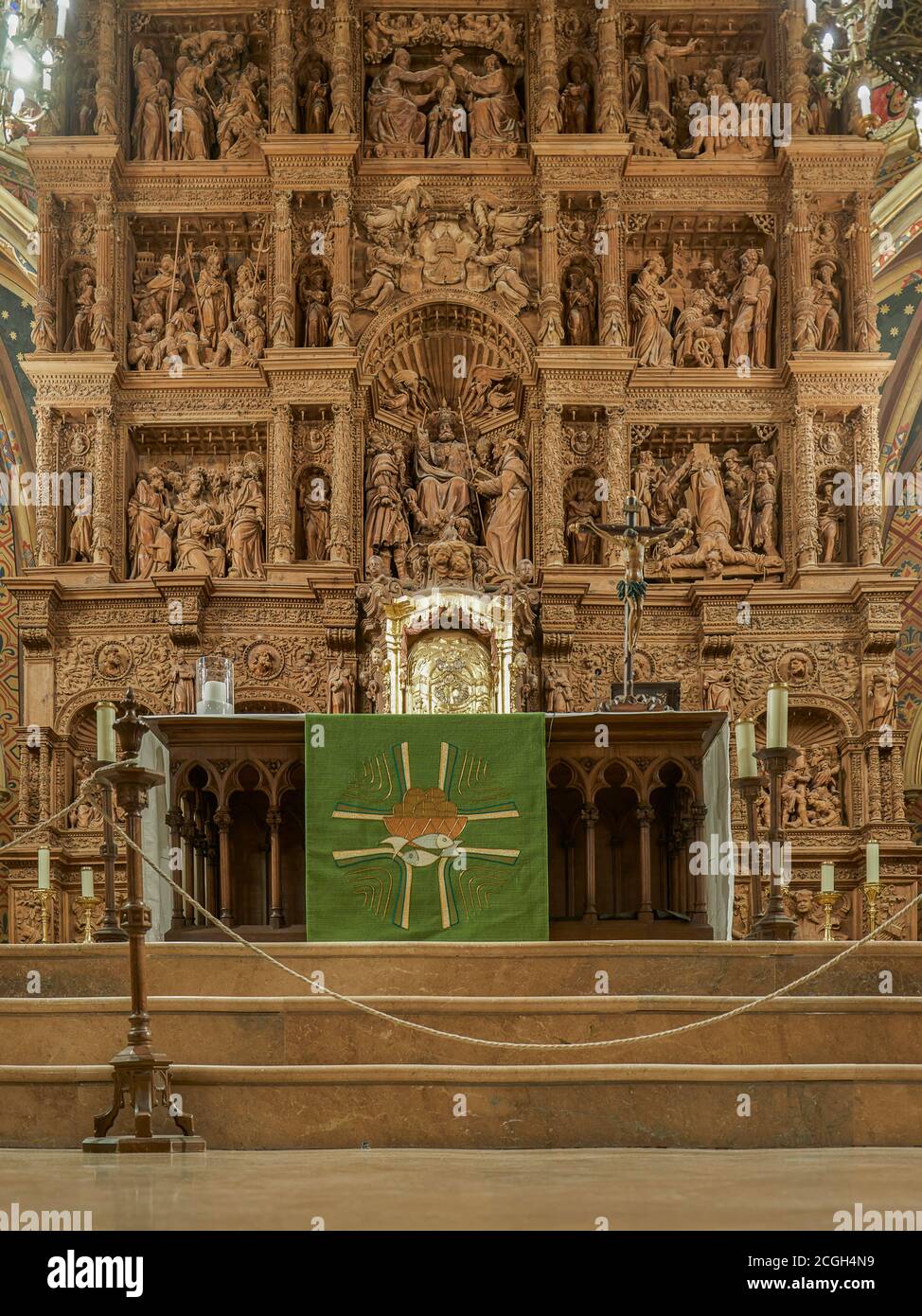 Église San Pedro Mudejar. xvie siècle. Mausolée des amoureux de Teruel, Aragon, Espagne, Europe Banque D'Images