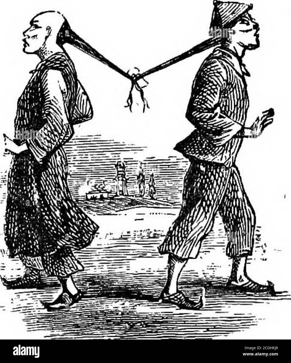 . Le pays de la toron de raccordement : son peuple et ses coutumes : du point de vue d'un garçon . ? HAPTER II, AIR fashionably cul;, andbrushed par machineryis un avis que vous ne devriez jamais voir en Chine, pour la simple raison que thathair n'est pas, coupé du tout, butshaven. La tête entière est rasée, avec l'excep-tion d'un petit patch sur la couronne, qui est autorisé à  croître aussi longtemps qu'elle le fera.il est tressé dans un signal, et les extrémités sont faites rapidement avecsHk. Il arrive souvent que le repère naturel n'est pas long pour convenir au goût du porteur; il a ensuite été allongé par d'autres cheveux ajoutés, TIU, dans les somecases, le toron de raccordement alnio Banque D'Images