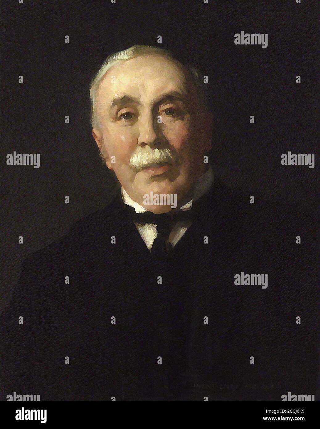Speed Harold - Portrait de Sir Henry Campbell-Bannerman - Britannique École - 19e siècle Banque D'Images
