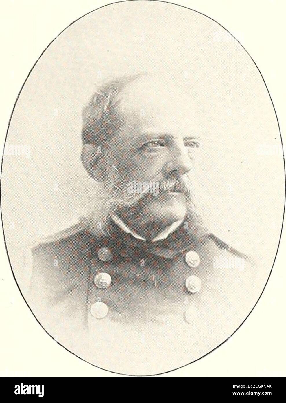 . Officiers de l'Armée et de la Marine (réguliers et bénévoles) qui ont servi pendant la guerre civile . Lieutenant-colonel Henry L. Chipman, États-Unis. Contre-amiral Stephen Bleeker Luce, U.S.N. Banque D'Images