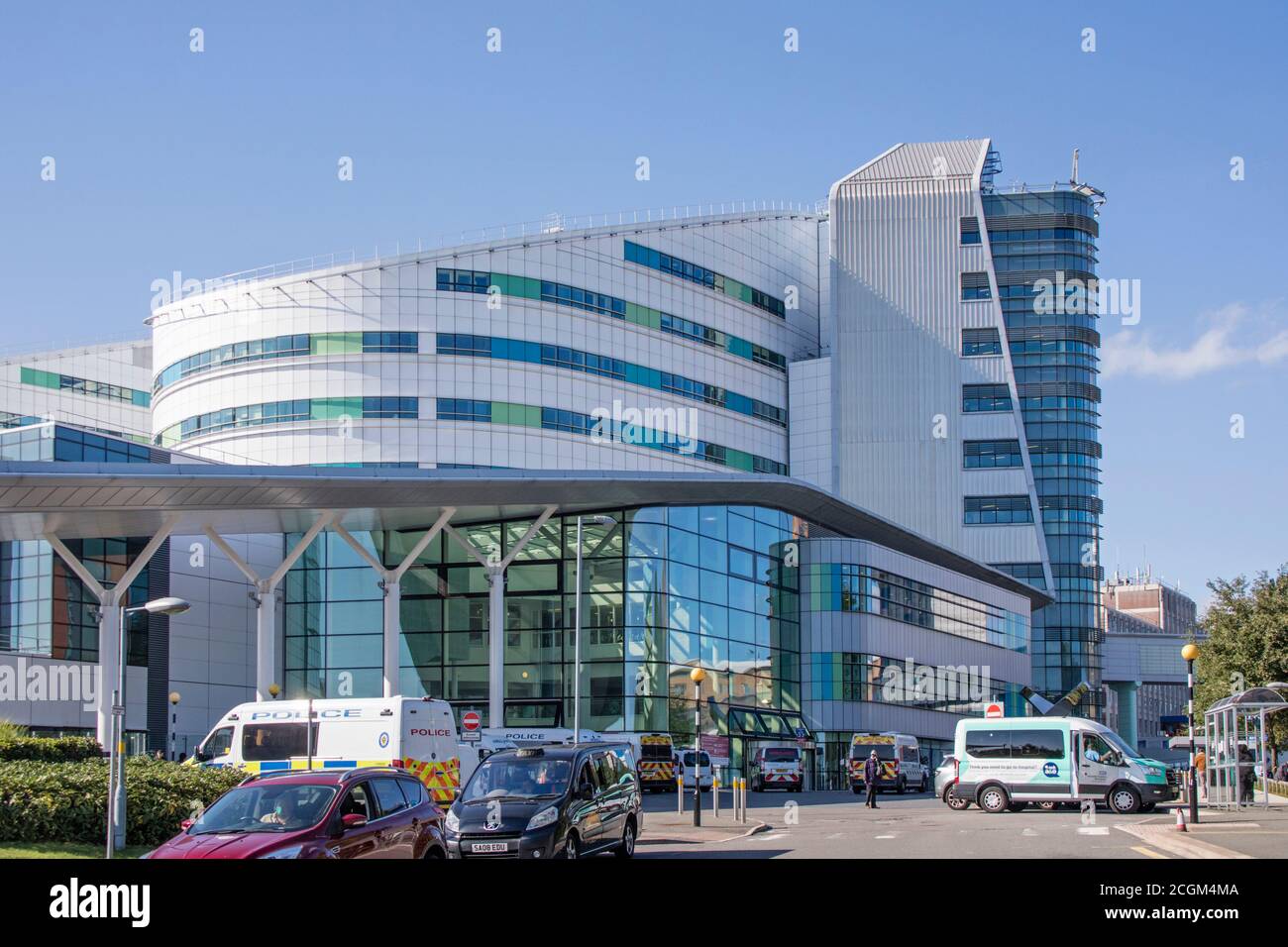 Hôpital Queen Elizabeth, Birmingham, Angleterre, Royaume-Uni Banque D'Images