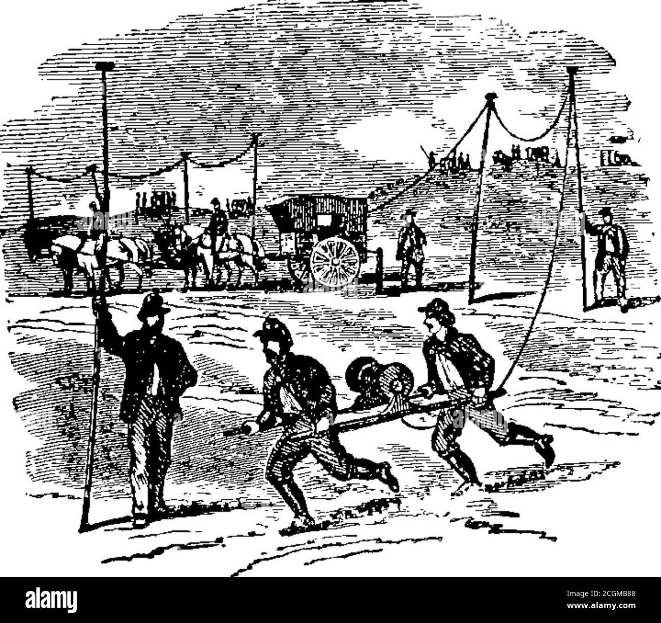 . L'histoire du Twenty-First Regiment, Connecticut Volunteer Infantry, pendant la guerre civile, 1861-1865 [ressource électronique] . Mough the Forest feuilles doucement est rampant; tandis que les étoiles au-dessus, avec leurs yeux étincelants, garder la garde—car l'armée est en sommeil. Theres seulement le son de la bande de roulement de l'unique sentrys comme il s'amplis de la roche à la fontaine, et pense aux deux dans le lit de trungle bas, loin dans le lit sur la montagne, son musket tombe mou : Son visage, sombre et sombre, se développe doux avec des souvenirs tendres, comme il mute une prière pour les enfants qui dorment, pour leur mère, que le ciel puisse défendre h. Banque D'Images