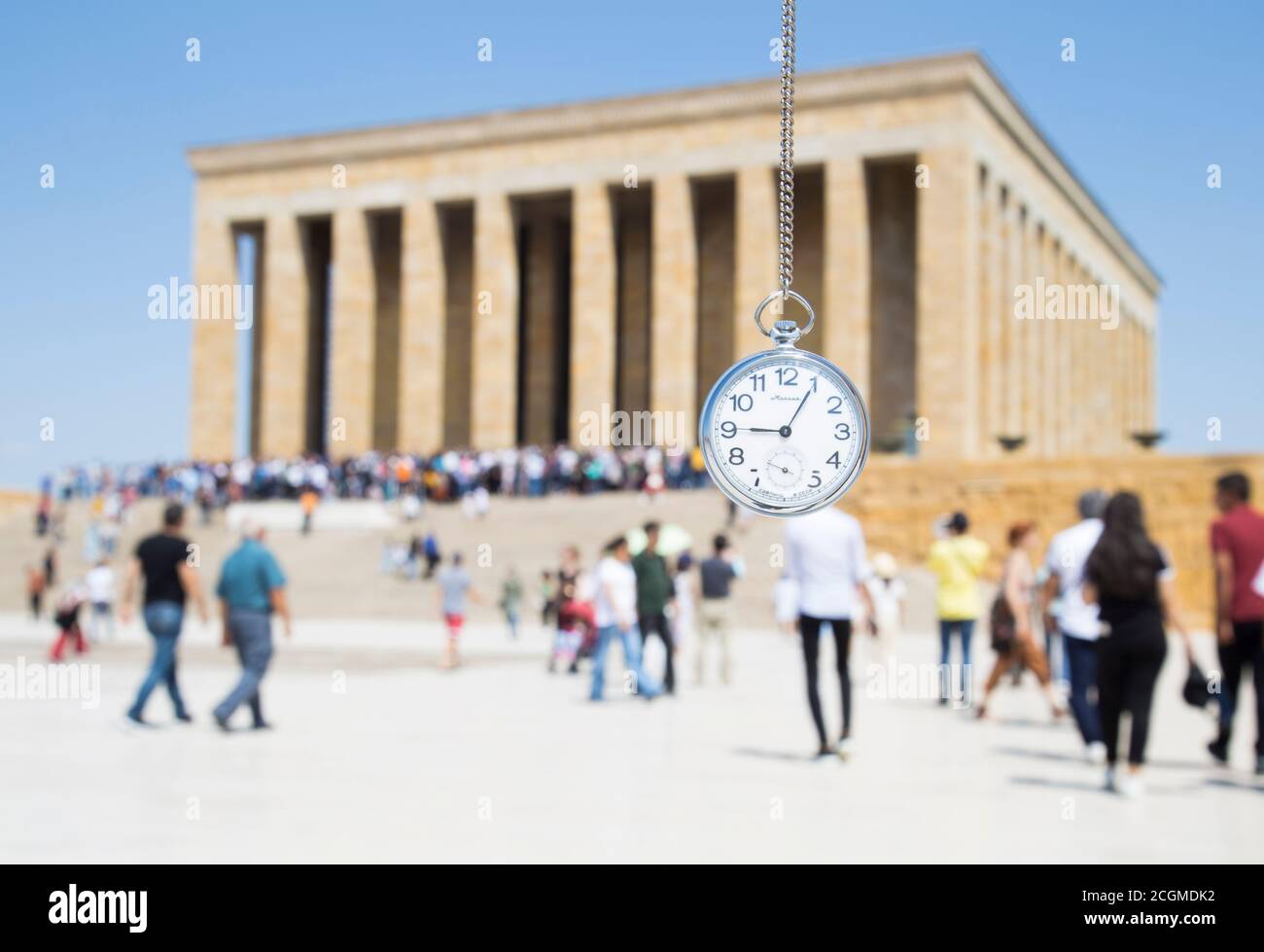 Ankara-Turquie 24 août 2019, tombe d'Ataturk, mausolée d'Ataturk Banque D'Images